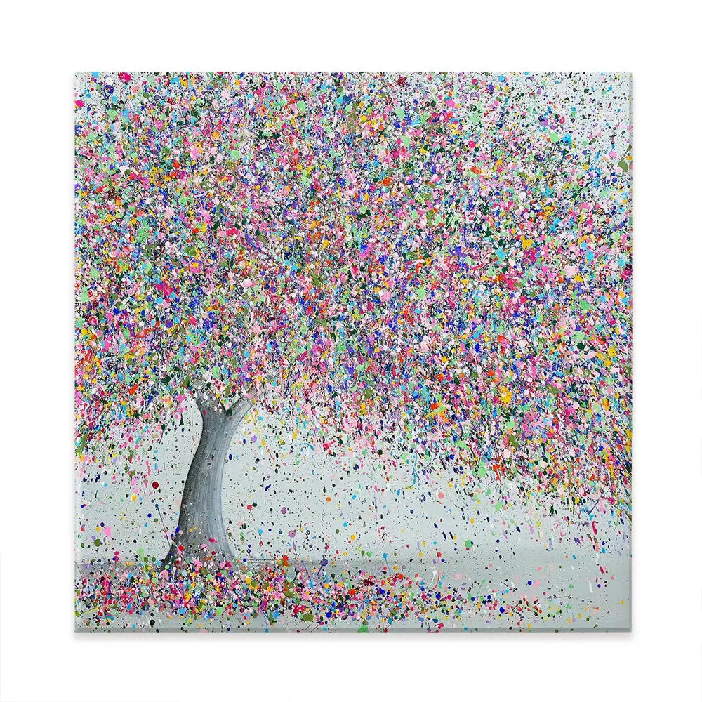 Dreamy Love Square Canvas Print Dreamy Love Square Canvas Print wall art product Jo Gough