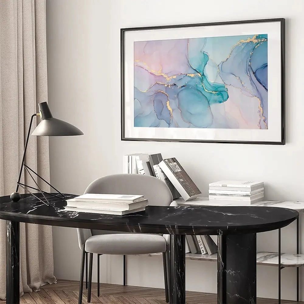 Dreamy Marble Framed Art Print Dreamy Marble Framed Art Print wall art product djero.adlibeshe yahoo.com / Shutterstock