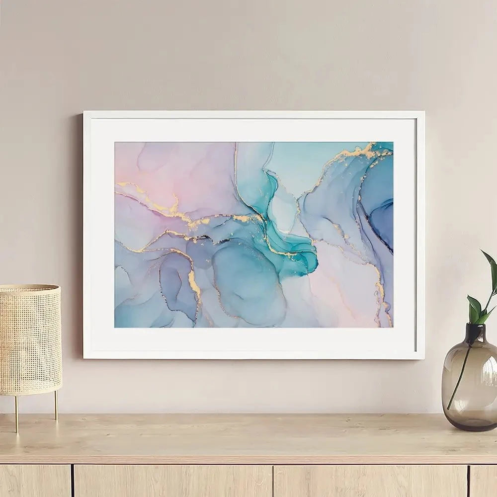 Dreamy Marble Framed Art Print Dreamy Marble Framed Art Print wall art product djero.adlibeshe yahoo.com / Shutterstock