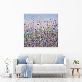 Dreamy Meadow Canvas Print wall art product Olga Tkachyk