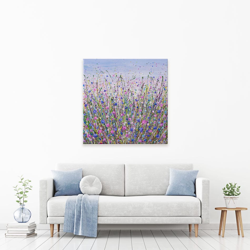 Dreamy Meadow Canvas Print wall art product Olga Tkachyk