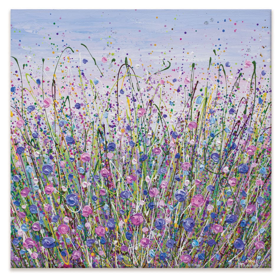 Dreamy Meadow Canvas Print wall art product Olga Tkachyk