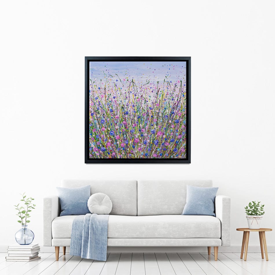 Dreamy Meadow Canvas Print wall art product Olga Tkachyk