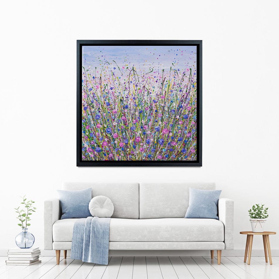 Dreamy Meadow Canvas Print wall art product Olga Tkachyk