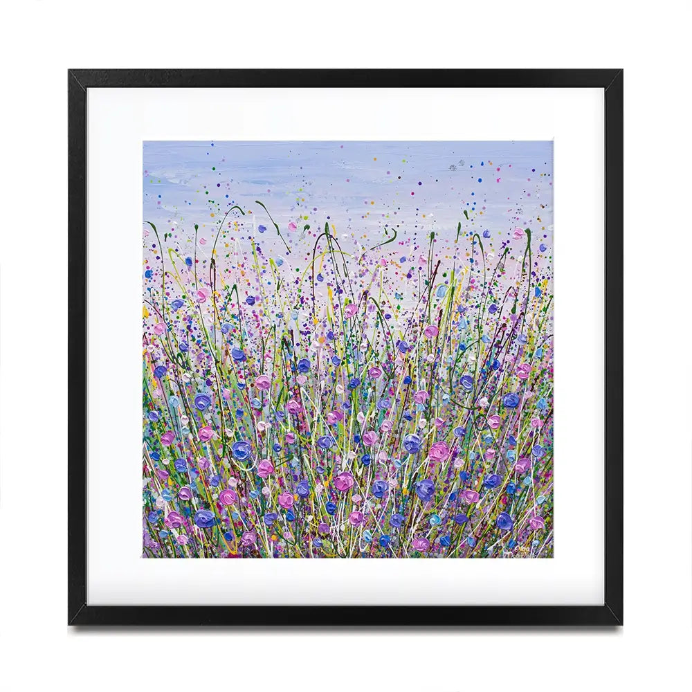 Dreamy Meadow Square Framed Art Print Dreamy Meadow Square Framed Art Print wall art product Olga Tkachyk