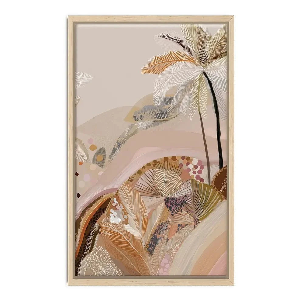 Dreamy Palms Canvas Print Dreamy Palms Canvas Print wall art product Isabella Karolewicz