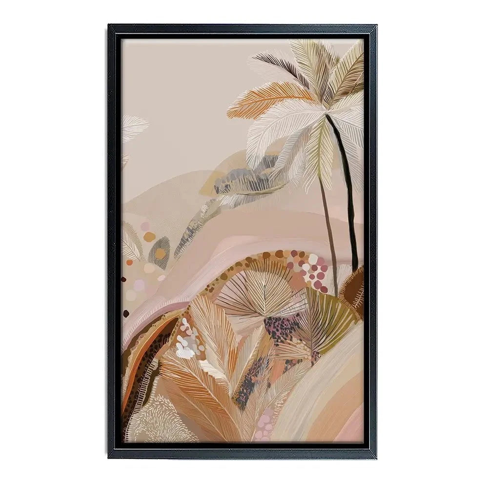 Dreamy Palms Canvas Print Dreamy Palms Canvas Print wall art product Isabella Karolewicz