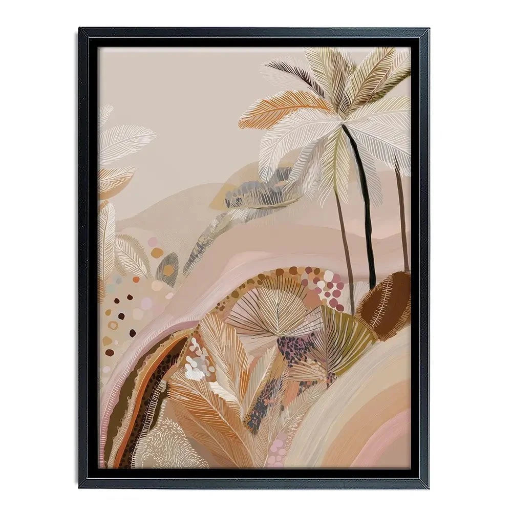Dreamy Palms Canvas Print Dreamy Palms Canvas Print wall art product Isabella Karolewicz