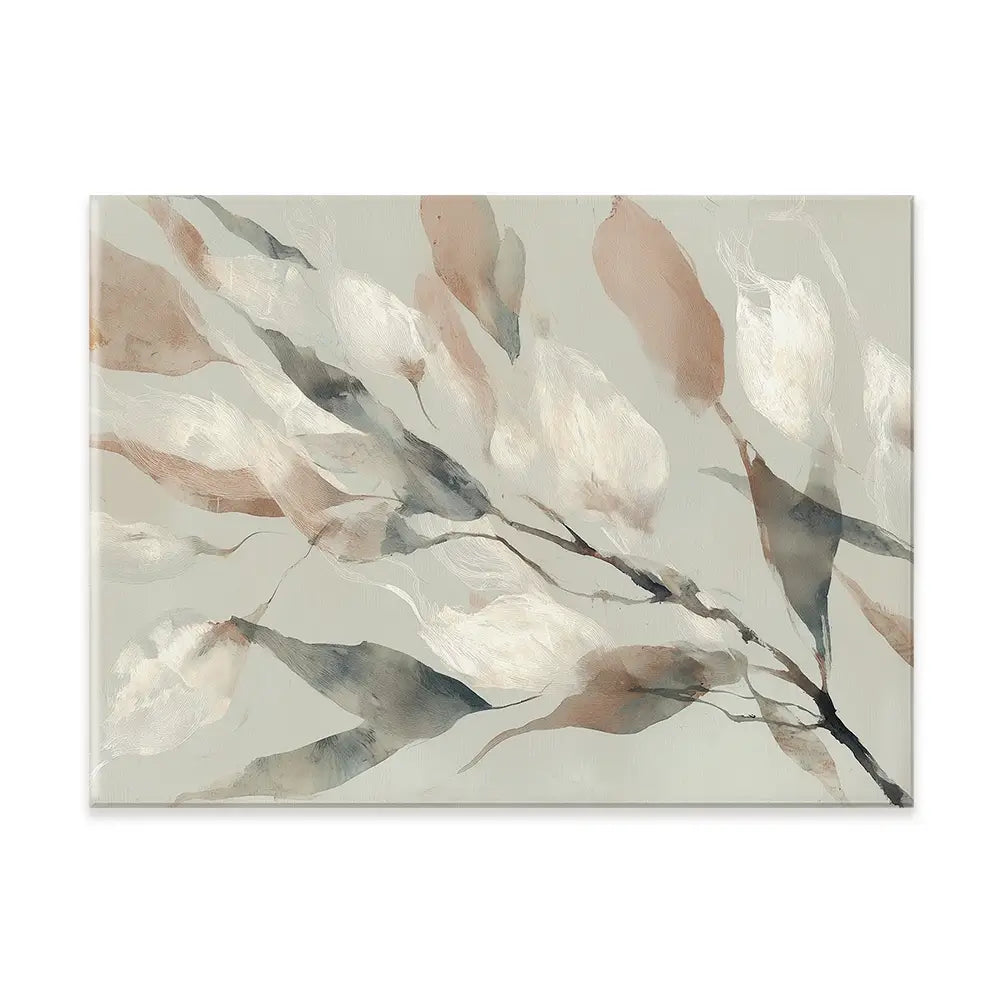 Drifting Coral Petals Canvas Print Drifting Coral Petals Canvas Print wall art product Chromatic Storm Studio