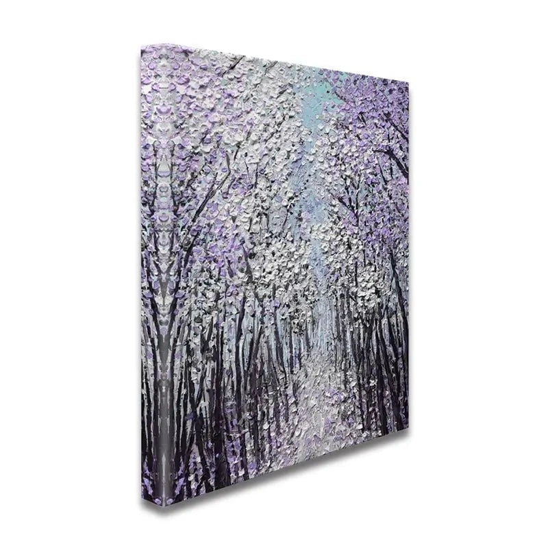 Driftwood In Purple Canvas Print Driftwood In Purple Canvas Print wall art product Nada Khatib
