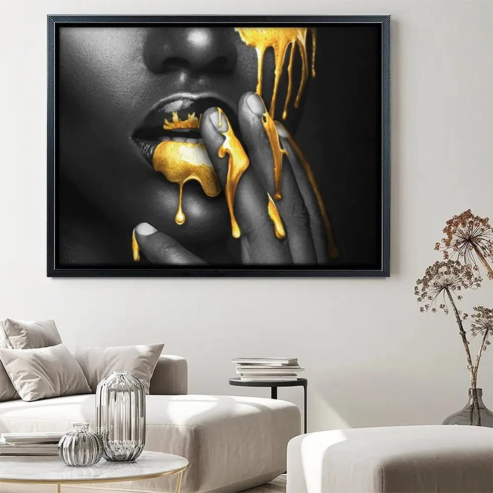 Dripping Canvas Print Dripping Canvas Print wall art product H Cleary