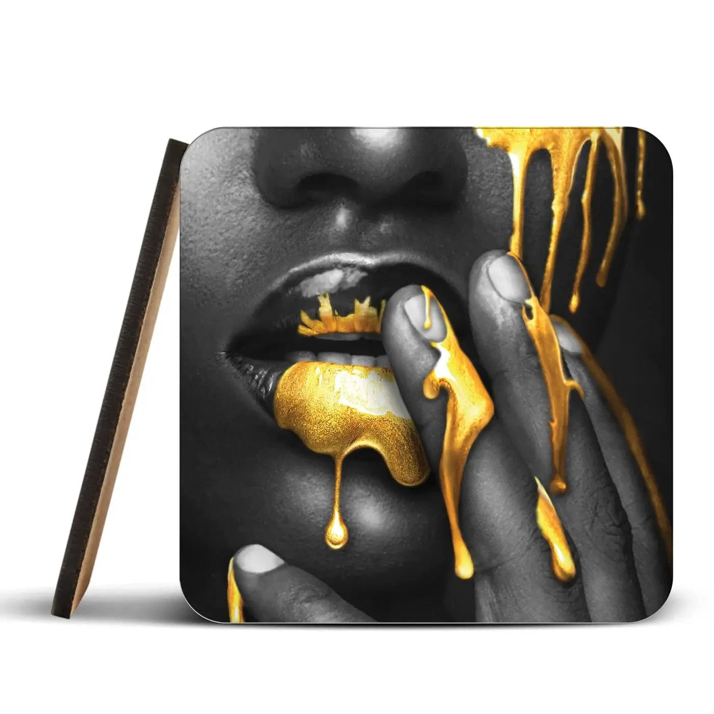 Dripping Coaster Set Dripping Coaster Set wall art product H Cleary