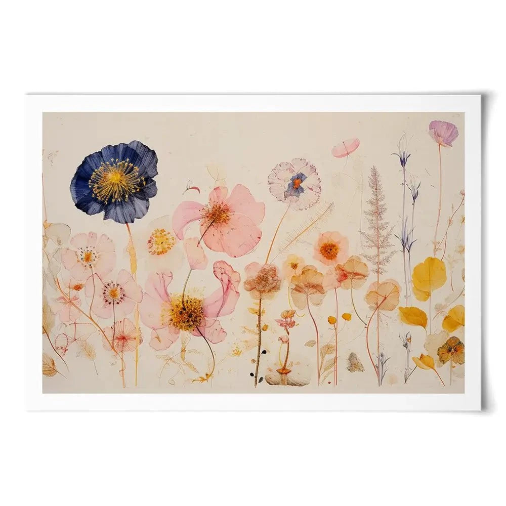 Dry Flower Collection Art Print Dry Flower Collection Art Print wall art product Treechild
