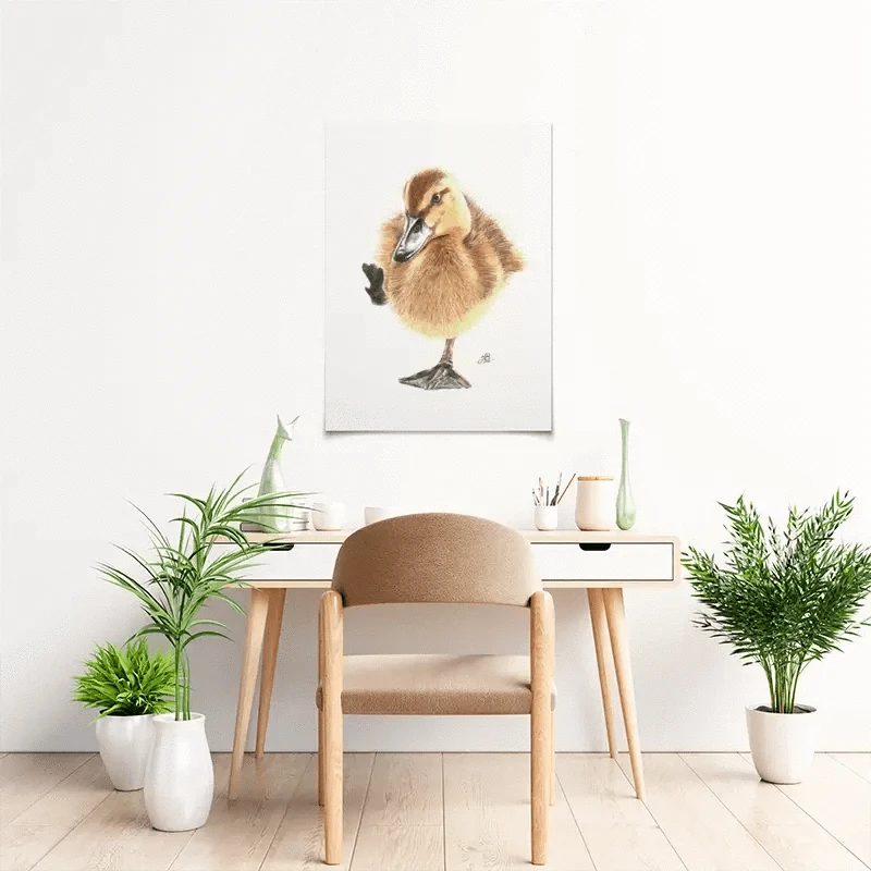 Duck Illustration Art Print Duck Illustration Art Print wall art product Jackie Bridges
