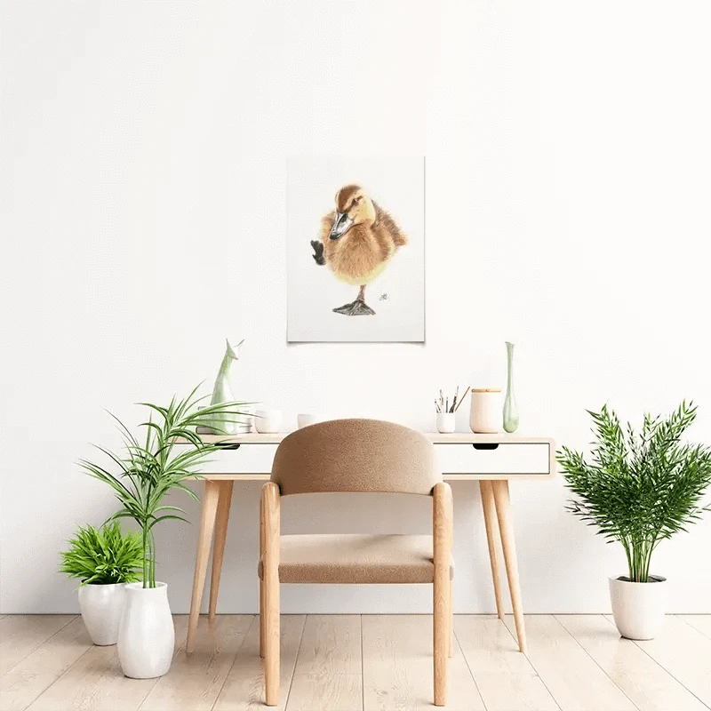 Duck Illustration Art Print Duck Illustration Art Print wall art product Jackie Bridges