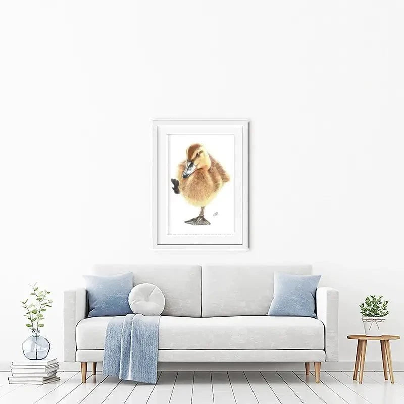Duck Illustration Framed Art Print Duck Illustration Framed Art Print wall art product Jackie Bridges