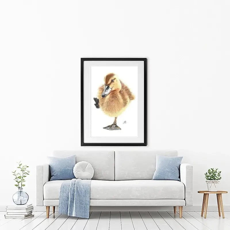 Duck Illustration Framed Art Print Duck Illustration Framed Art Print wall art product Jackie Bridges