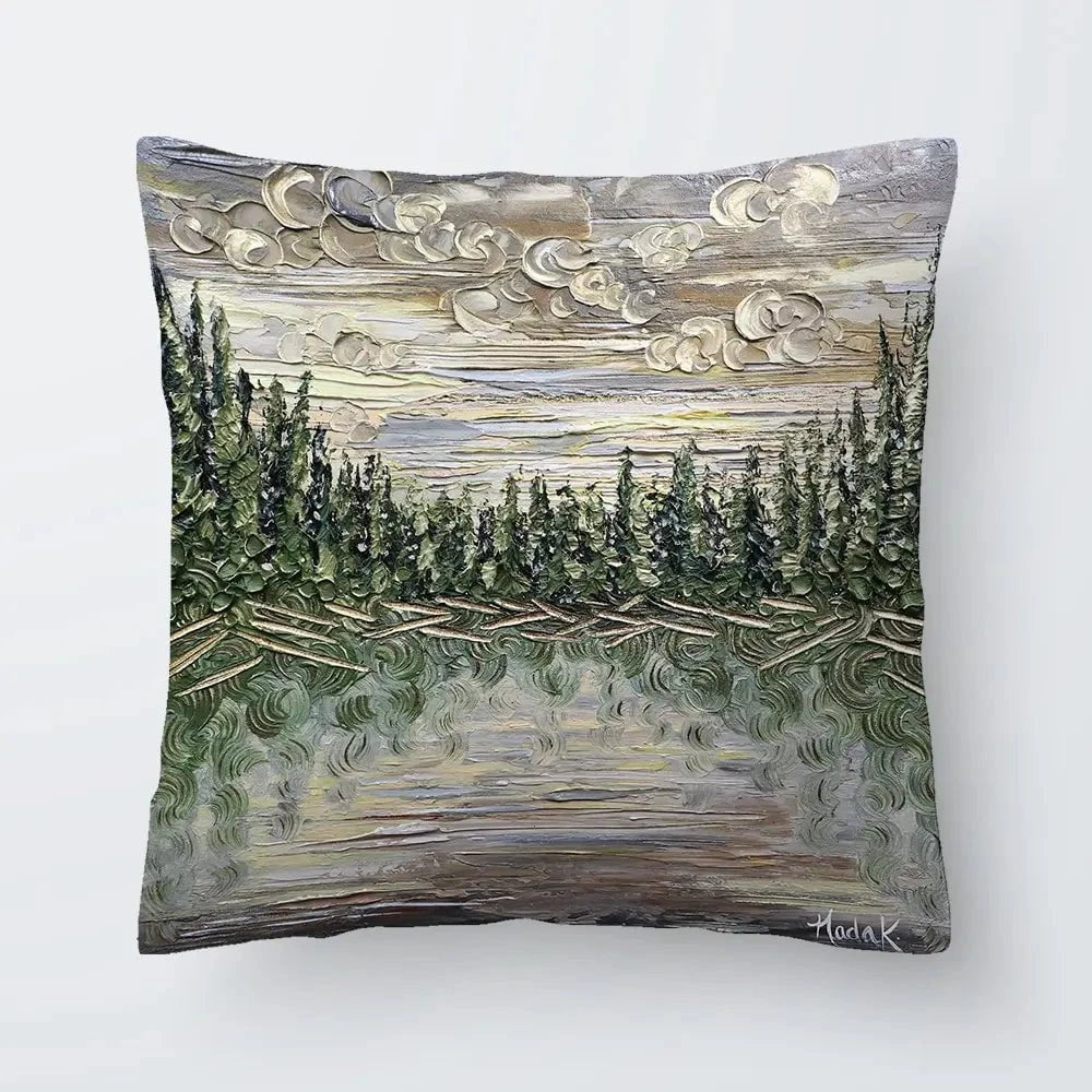 Dusk To Dawn Cushion Dusk To Dawn Cushion wall art product Nada Khatib