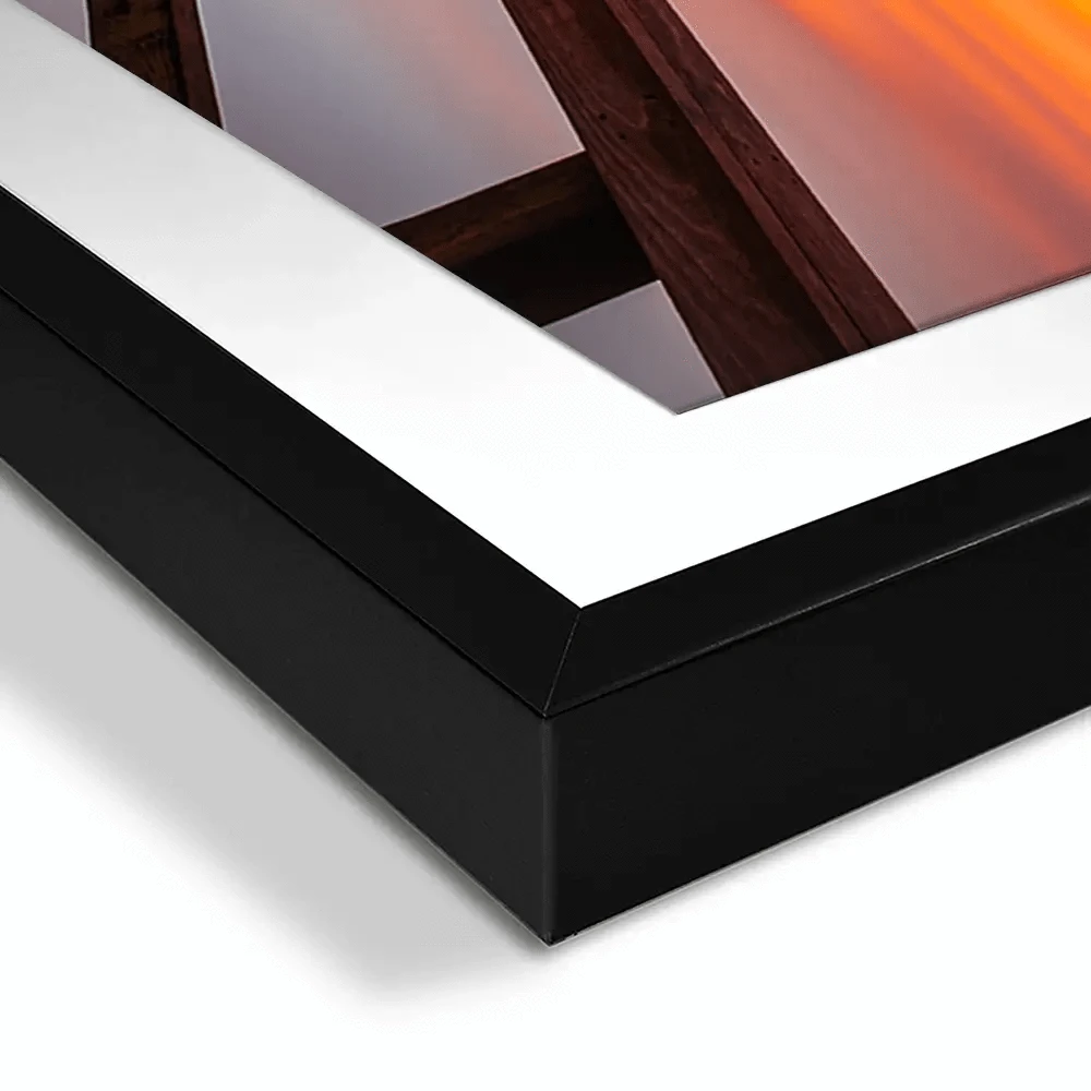 Early Morning Sunrise Framed Art Print Trio Early Morning Sunrise Framed Art Print Trio wall art product traveler jordan / Shutterstock