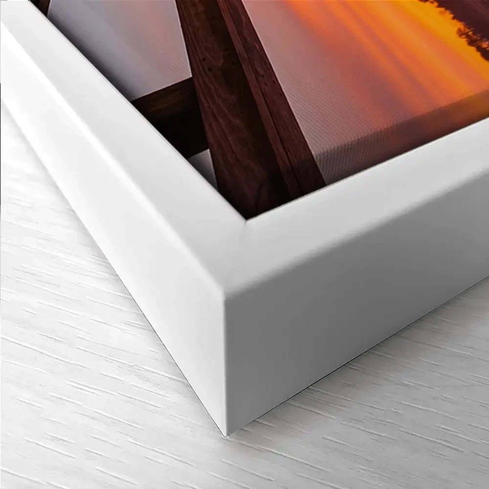 Early Morning Sunrise Trio Canvas Print Early Morning Sunrise Trio Canvas Print wall art product traveler jordan / Shutterstock