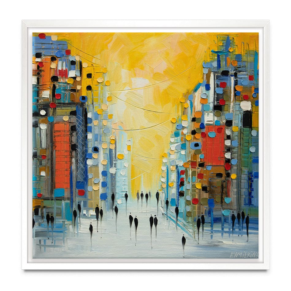 Early Sunset Canvas Print wall art product Ekaterina Ermilkina / Independent