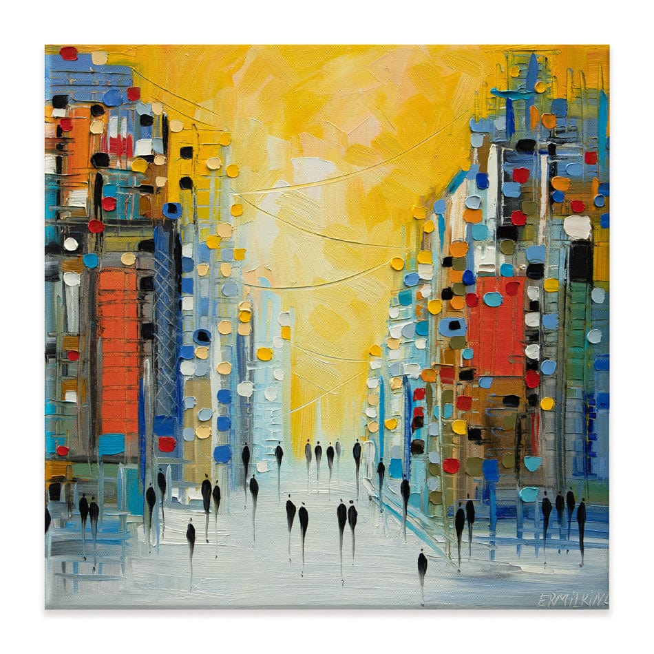 Early Sunset Canvas Print wall art product Ekaterina Ermilkina / Independent