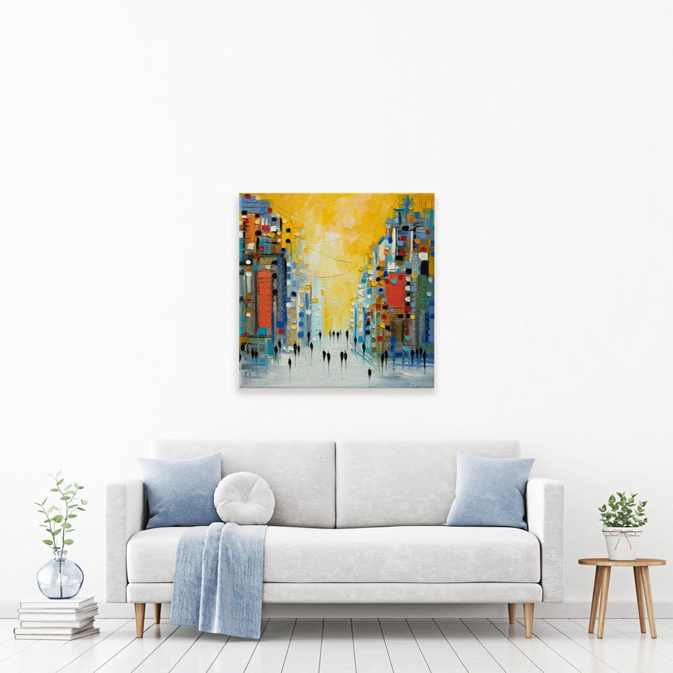 Early Sunset Canvas Print wall art product Ekaterina Ermilkina / Independent