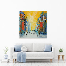 Early Sunset Canvas Print wall art product Ekaterina Ermilkina / Independent