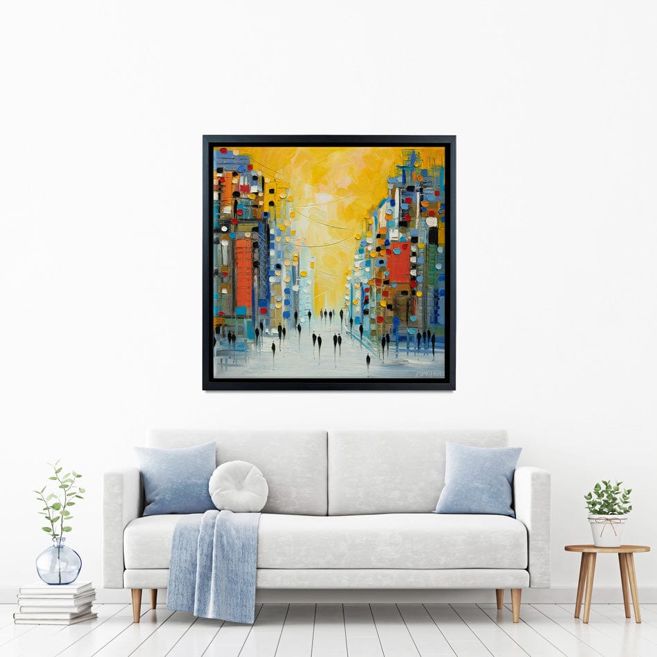 Early Sunset Canvas Print wall art product Ekaterina Ermilkina / Independent