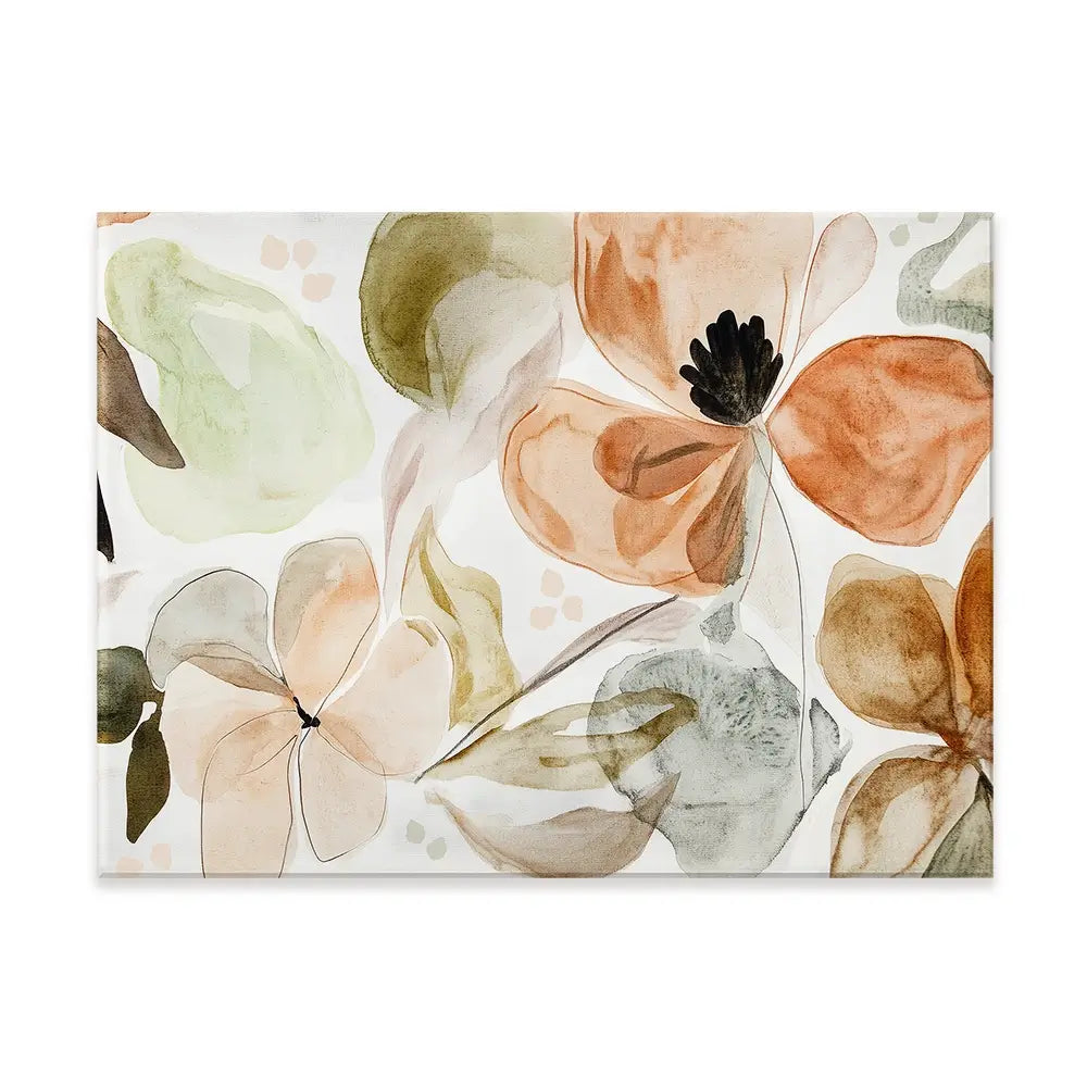 Earthy Blooms 6 Canvas Print Earthy Blooms 6 Canvas Print wall art product Treechild