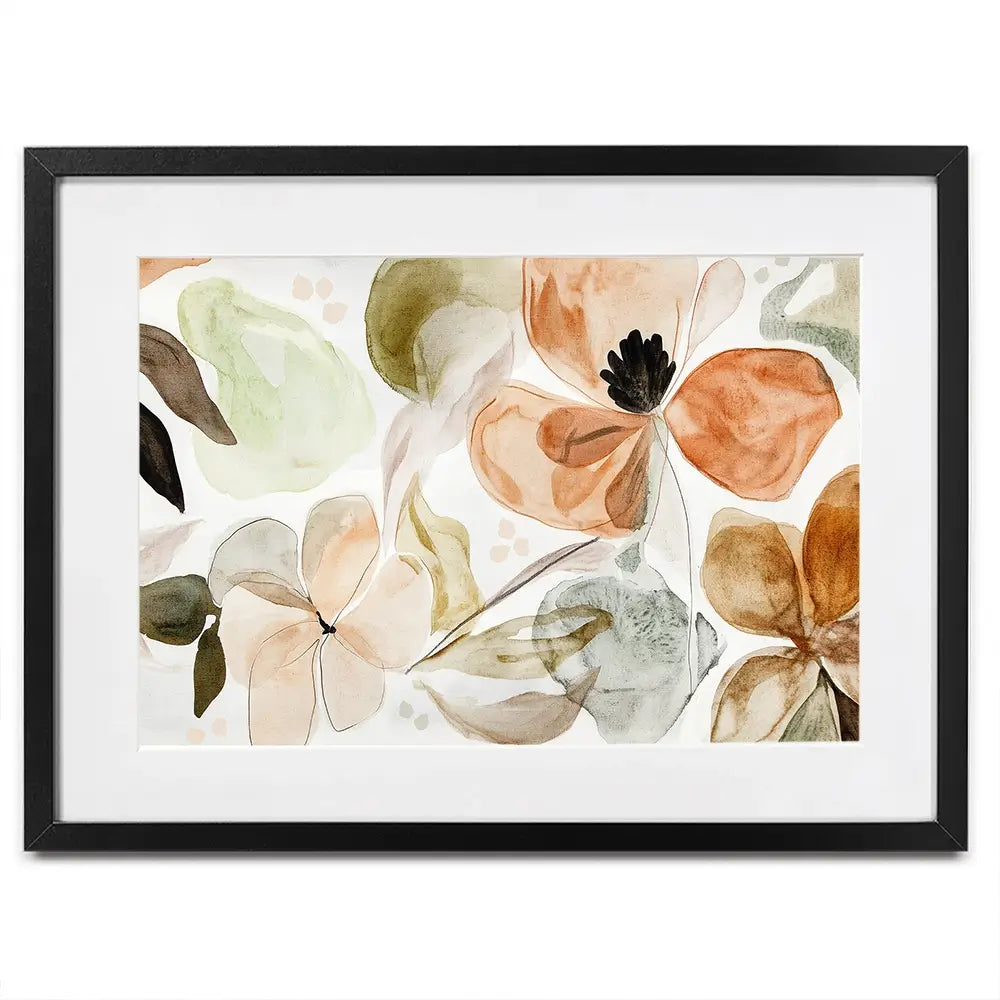 Earthy Blooms 6 Framed Art Print Earthy Blooms 6 Framed Art Print wall art product Treechild