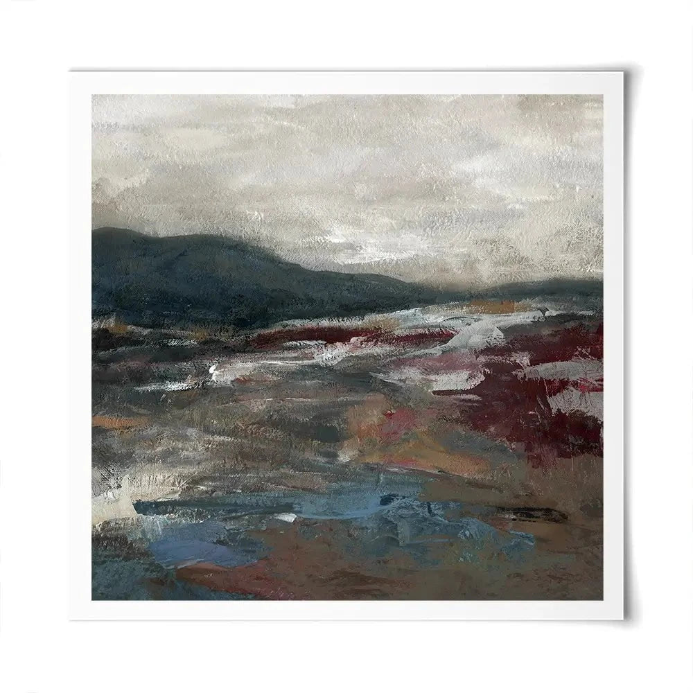 Ebony Dusk Square Art Print Ebony Dusk Square Art Print wall art product Carol Robinson