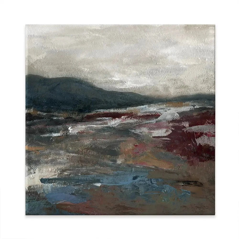 Ebony Dusk Square Canvas Print Ebony Dusk Square Canvas Print wall art product Carol Robinson