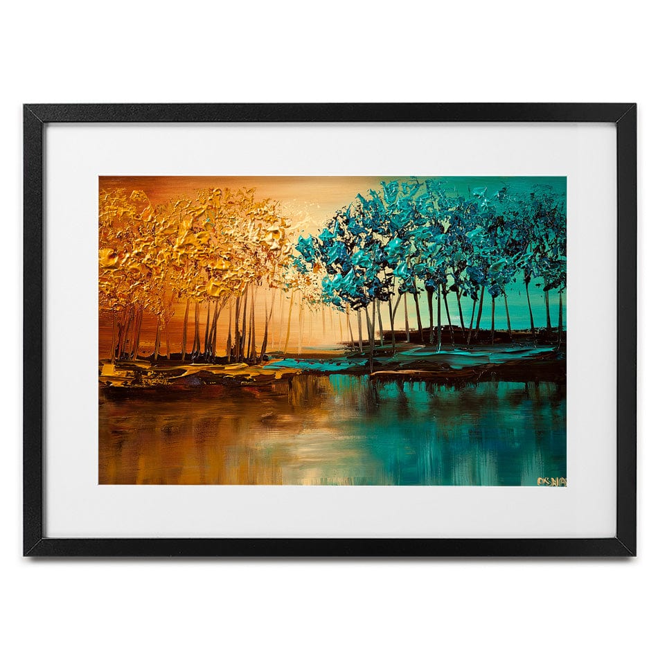 Eden Framed Art Print wall art product Osnat Tzadok