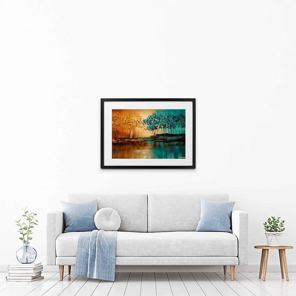 Eden Framed Art Print wall art product Osnat Tzadok