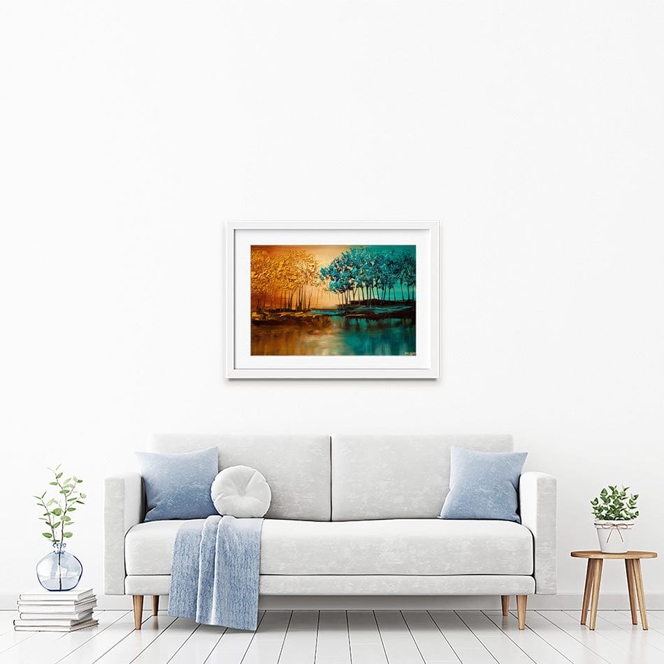Eden Framed Art Print wall art product Osnat Tzadok