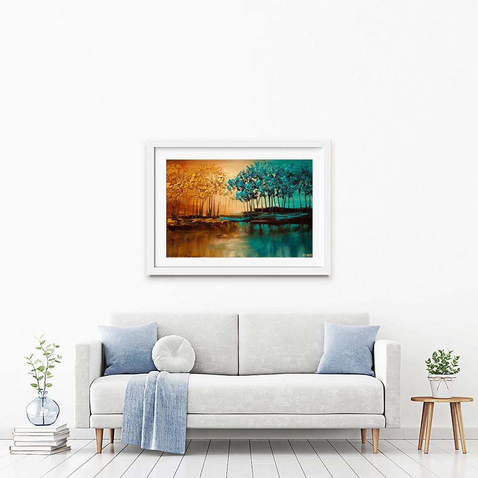Eden Framed Art Print wall art product Osnat Tzadok