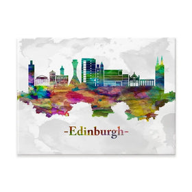 Edinburgh In Colour Canvas Print Edinburgh In Colour Canvas Print wall art product Towseef Dar / Shutterstock