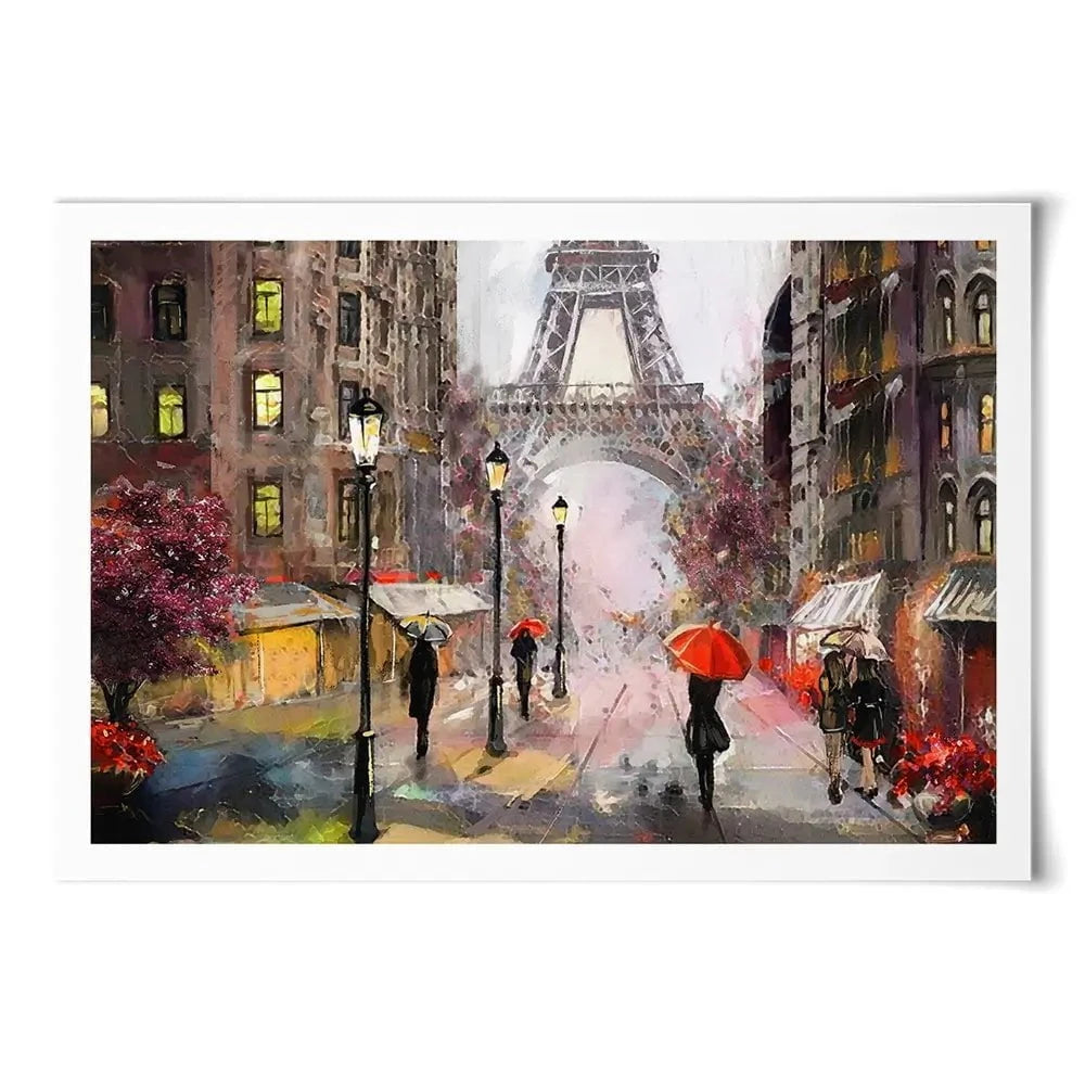 Eiffel Tower Art Print Eiffel Tower Art Print wall art product lisima / Shutterstock