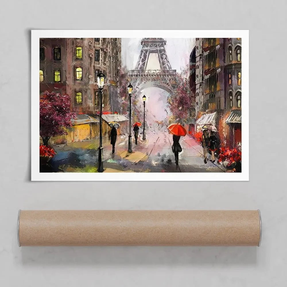 Eiffel Tower Art Print Eiffel Tower Art Print wall art product lisima / Shutterstock