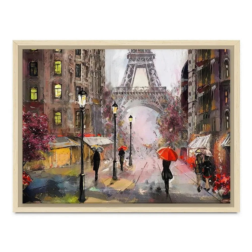 Eiffel Tower Canvas Print Eiffel Tower Canvas Print wall art product lisima / Shutterstock