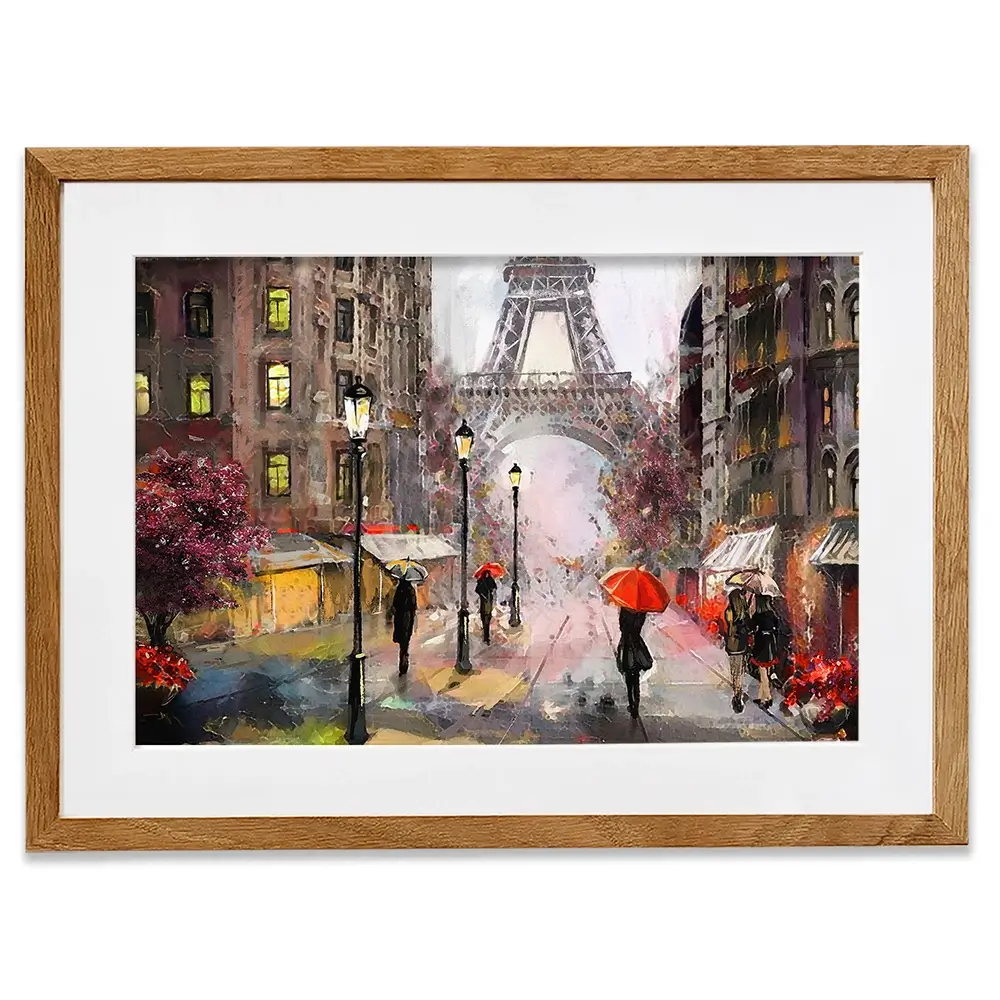 Eiffel Tower Framed Art Print Eiffel Tower Framed Art Print wall art product lisima / Shutterstock