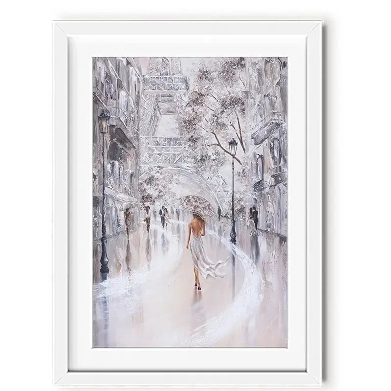 Eiffel Tower Paris Flair Framed Art Print Eiffel Tower Paris Flair Framed Art Print wall art product Isabella Karolewicz