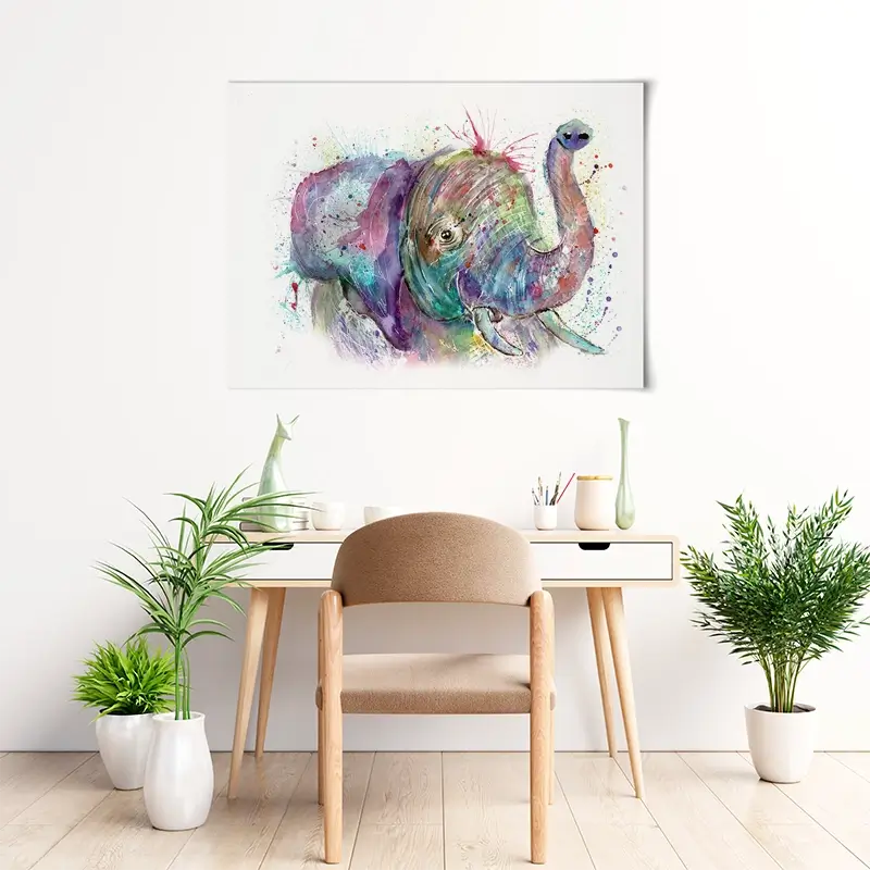 Ele The Elephant Art Print Ele The Elephant Art Print wall art product Jamie Taylor