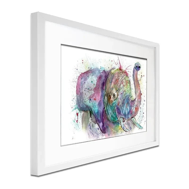 Ele The Elephant Framed Art Print Ele The Elephant Framed Art Print wall art product Jamie Taylor