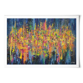 Electrifying Love Art Print Electrifying Love Art Print wall art product Jo Gough