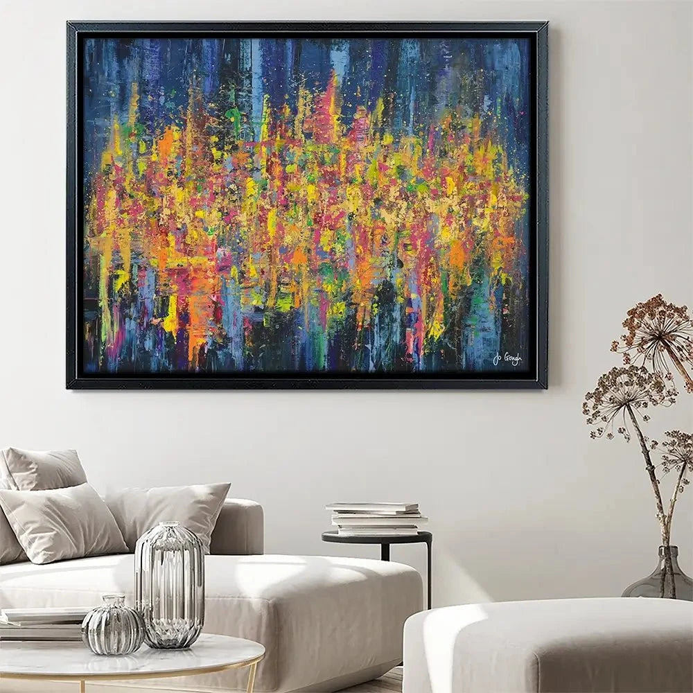 Electrifying Love Canvas Print Electrifying Love Canvas Print wall art product Jo Gough