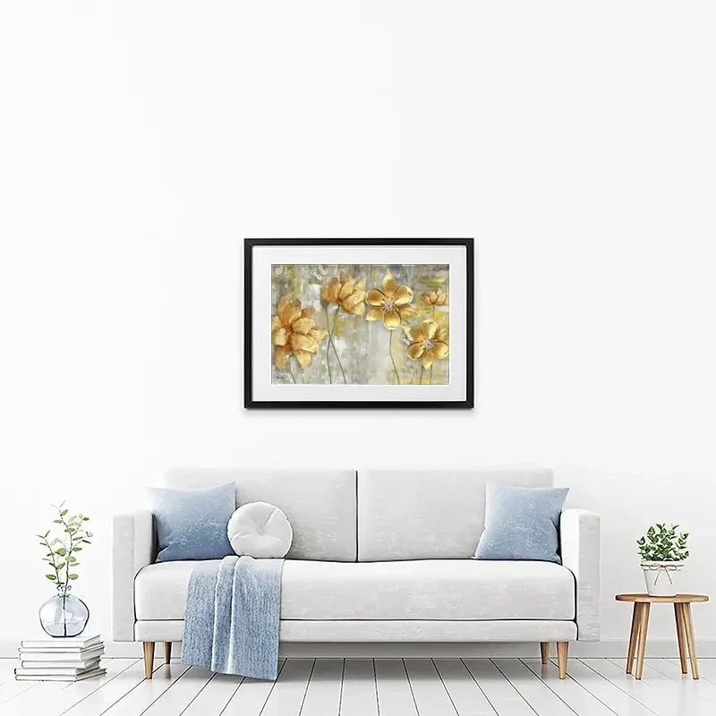 Elegant Florals Framed Art Print Elegant Florals Framed Art Print wall art product Tim Kats / Shutterstock
