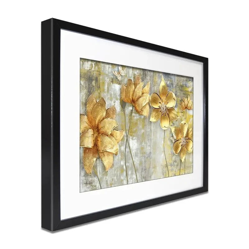 Elegant Florals Framed Art Print Elegant Florals Framed Art Print wall art product Tim Kats / Shutterstock