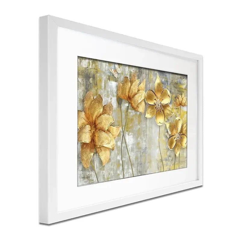 Elegant Florals Framed Art Print Elegant Florals Framed Art Print wall art product Tim Kats / Shutterstock
